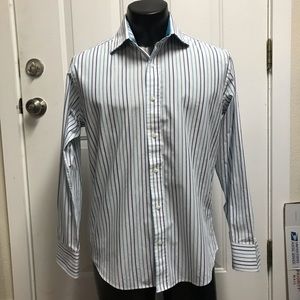 christian aujard M shirt paisley cuffs-collar